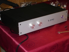 getunter T-AMP, Frontplatte von Andreas, anschl.geschliffen & lackiert