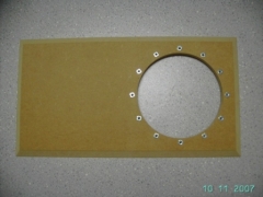 Sub-Frontseite mit Einschlagmutter M4 Sub-Frontseite mit Einschlagmutter M4