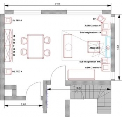 Wohnraum mit Einrichtungen Wohnraum mit Einrichtungen